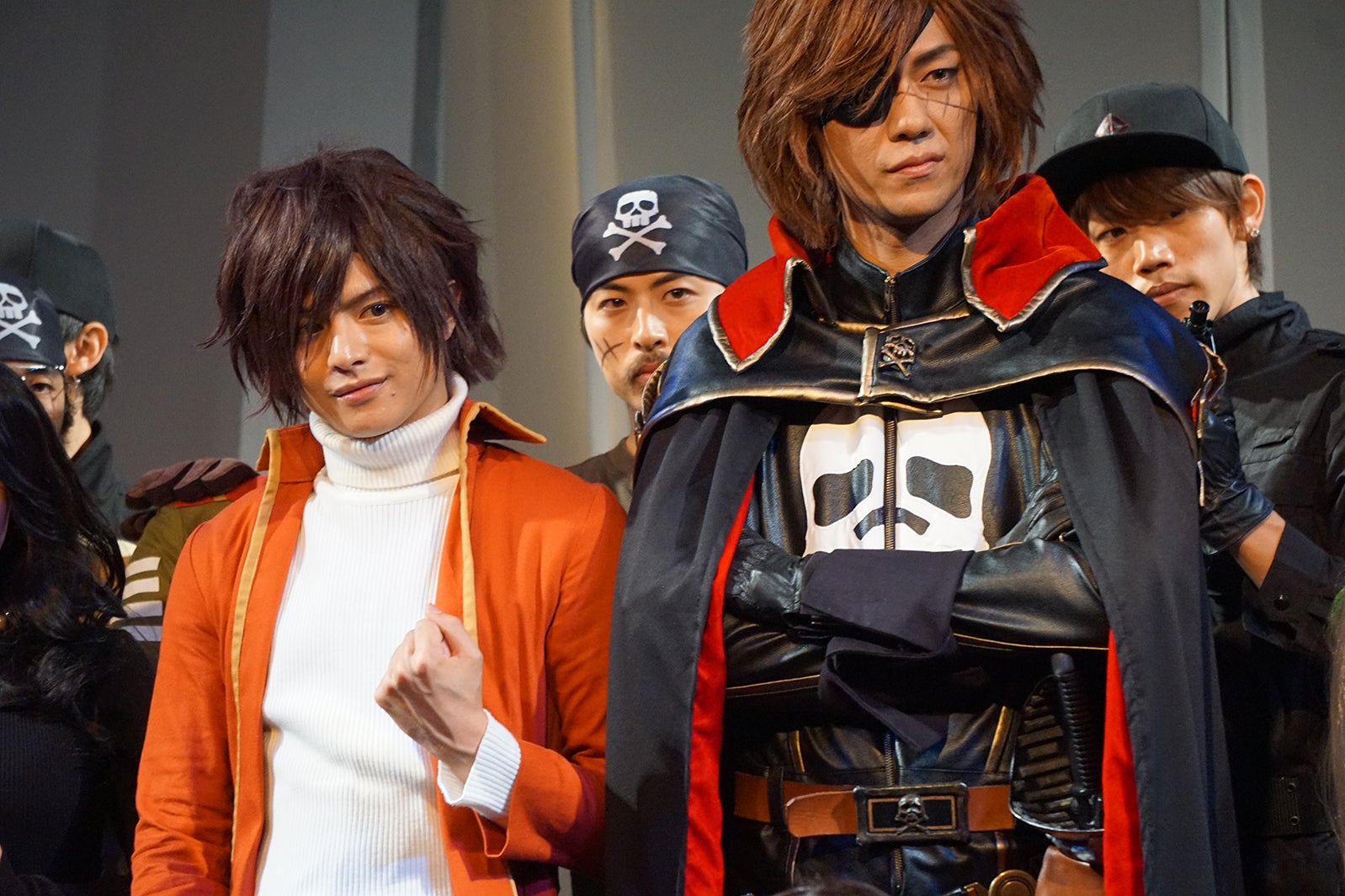 （左から）鈴木勤、林野健志