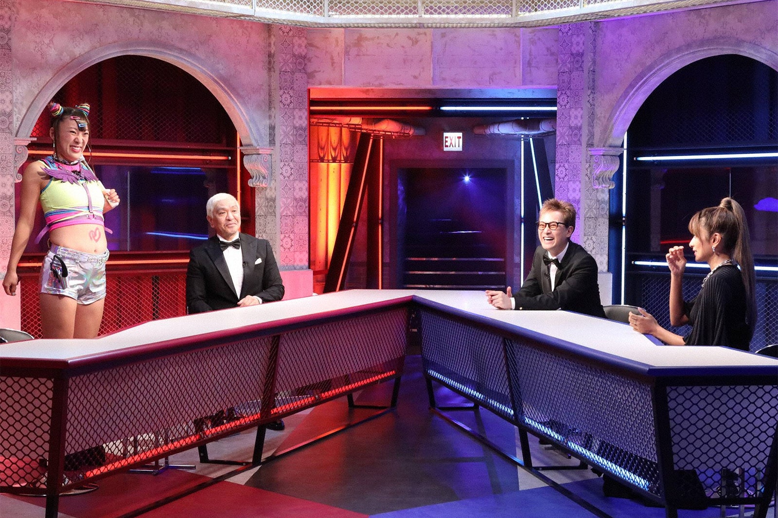 フワちゃん、松本人志、中居正広、ローラ （C）フジテレビ