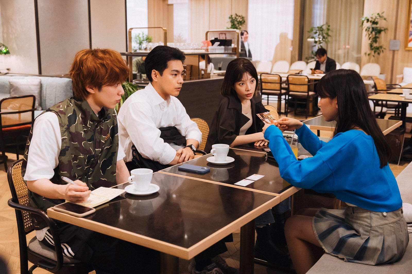 尾崎匠海、柳楽優弥、桜井ユキ「ライオンの隠れ家」第4話（C）TBS