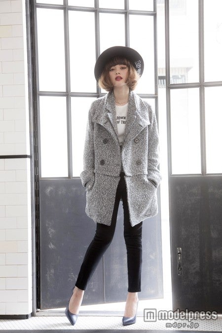 玉城ティナが挑む「BACKS」秋冬スタイル