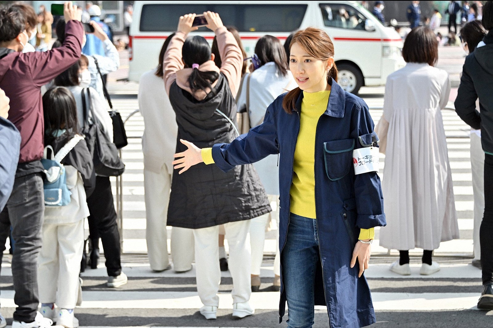 大野いと／「インビジブル」第1話より（C）TBS