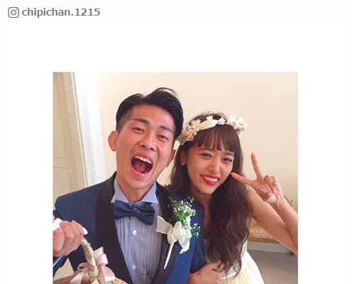 近藤千尋&ジャンポケ太田夫妻が結婚披露宴 モデル&芸人集結で祝福「本当に本当に幸せ」