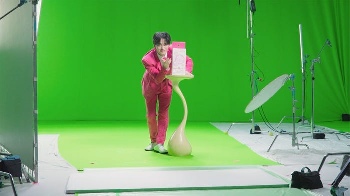 ジェジュン/新TVCM「ちゃっかりオーラル美容」篇メイキングより(提供写真)