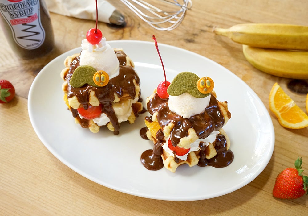 11月テーマ「はらぺこあおむしのチョコレートワッフルサンドをつくろう」／TM ＆ （C） 2020 Penguin Random House LLC．All rights reserved．