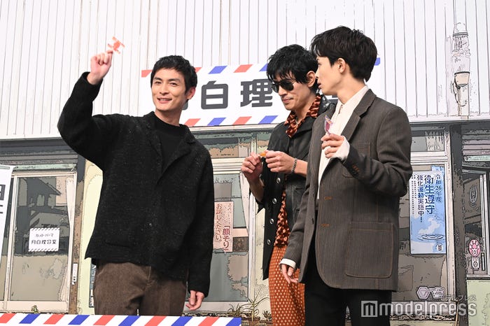 高良健吾、中島歩、草川拓弥(C)モデルプレス