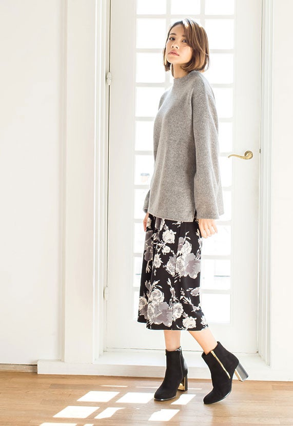 ボトルネック起毛ニットソートップス「Re:EDIT by GALSTAR」2,298円（税込）／画像提供：Re:EDIT by GALSTAR