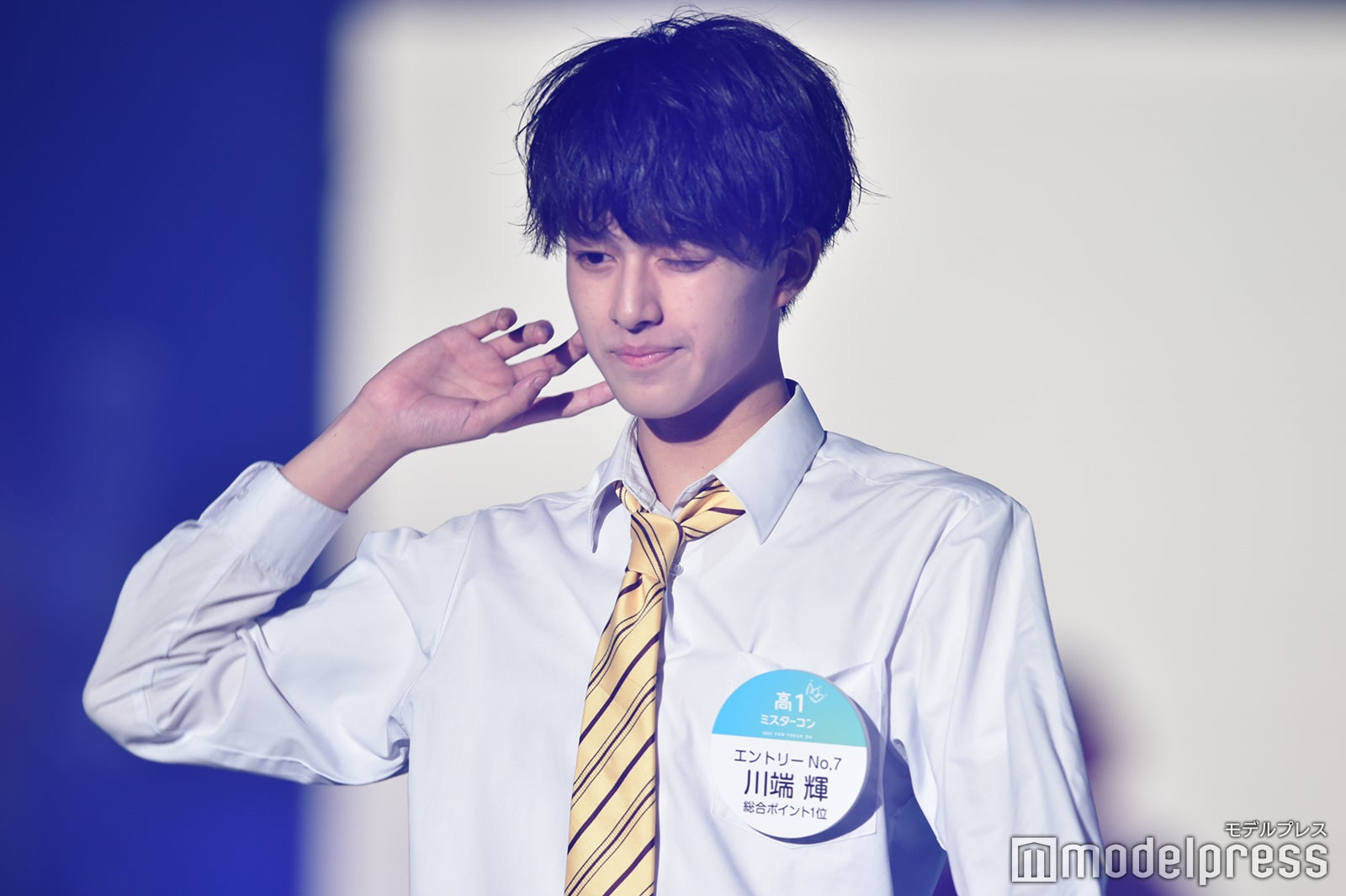 「男子高生ミスターコン2023」ステージの様子 （C）モデルプレス