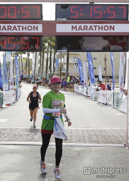 島田晴香／（C）グアムインターナショナルマラソン