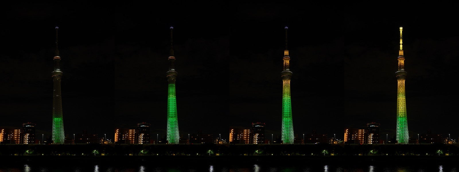 特別ライティング「向日葵」（イメージ）（C）TOKYO-SKYTREE