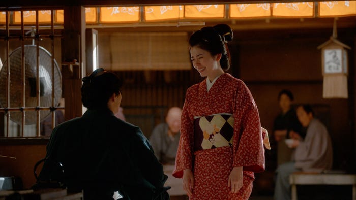 小芝風花「べらぼう~蔦重栄華乃夢噺~」第14話(C)NHK