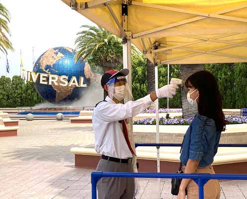 USJ、営業再開に向けた衛生対策を公開 待機列に足元サイン、レストランでは会計毎に手指消毒