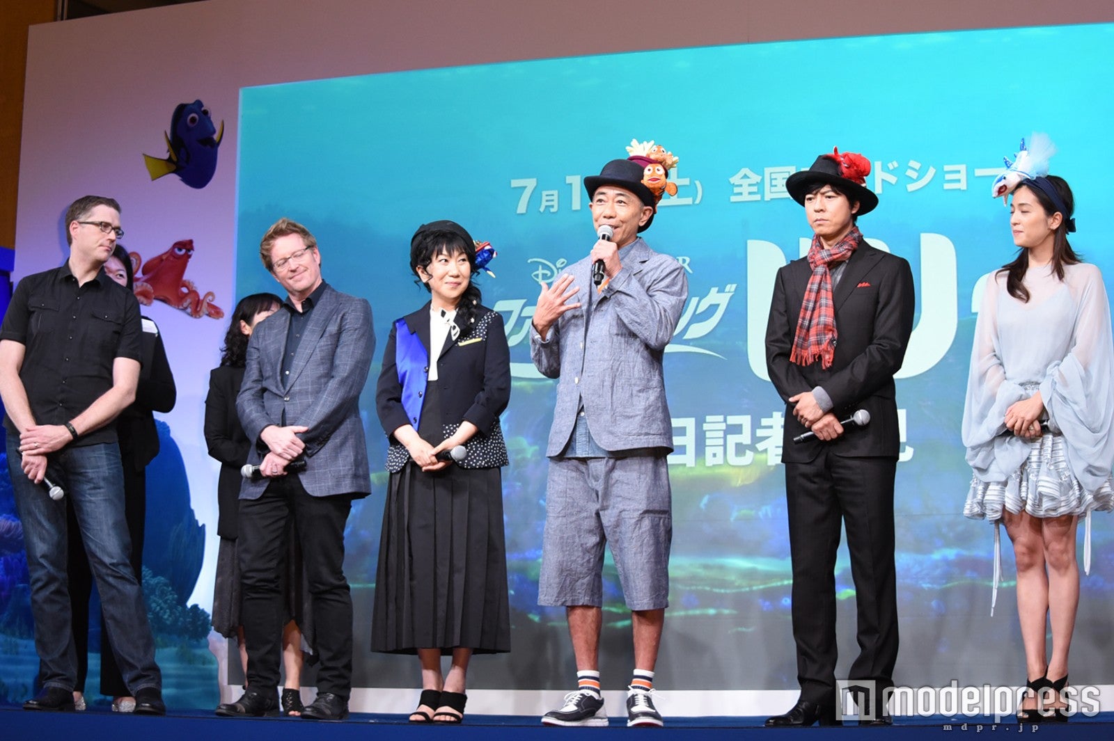 アンガス・マクレーン共同監督、アンドリュー・スタントン監督、室井滋、木梨憲武、上川隆也、中村アン（C）モデルプレス