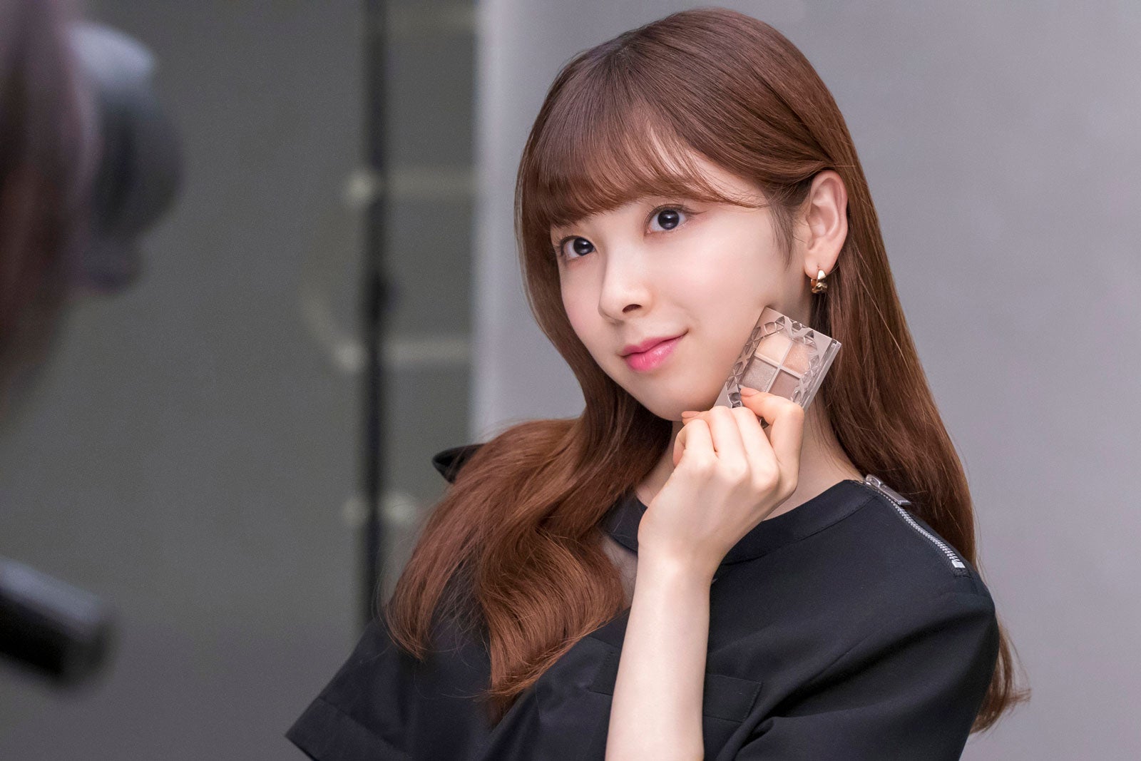 MIIHI／新テレビCM「パノラマエリアで、目もとが変わる。」篇メイキング （提供写真）