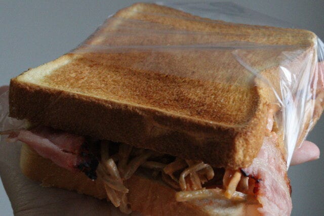 ダイソー サンドイッチバッグ(50枚) ダイソーのサンドイッチを入れた半透明のサンドイッチバッグ(50枚)