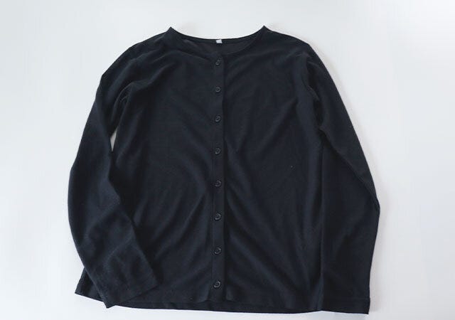 しまむら 黒トップス しまむら 黒トップス カーディガン
