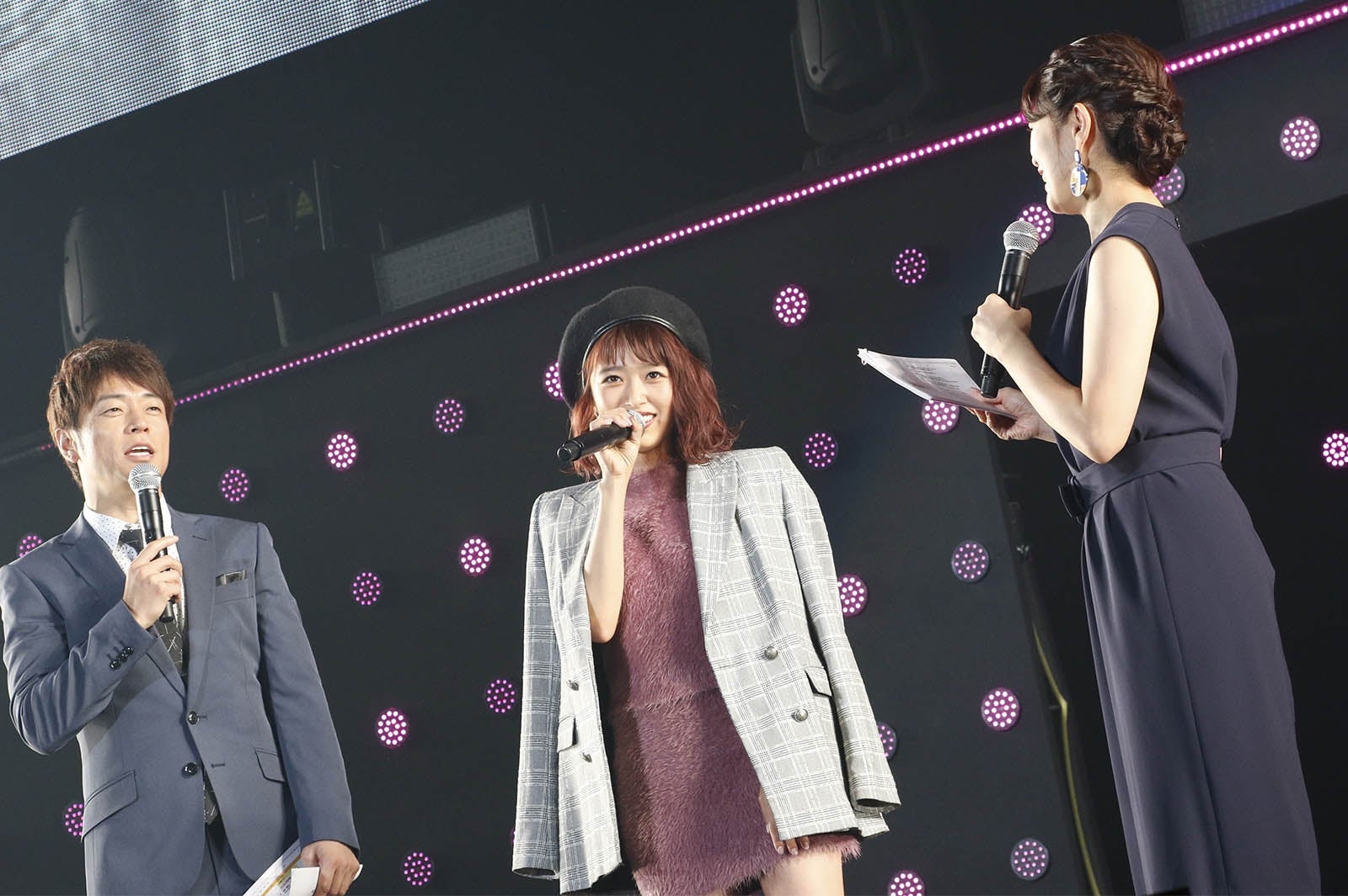 近藤千尋（中央）が産後初のTGC（C）マイナビ presents TOKYO GIRLS COLLECTION 2017 A/W