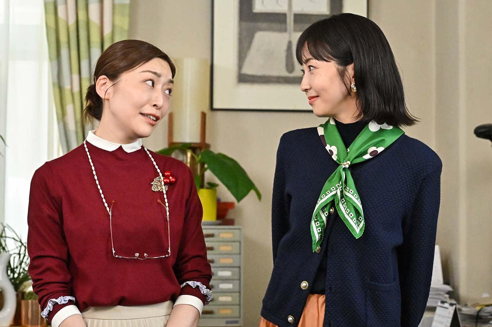 内田慈、木南晴夏「9ボーダー」最終話より（C）TBS