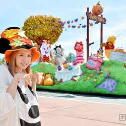 東京ディズニーランド新パレード「ハッピーハロウィーンハーべスト」/モデル:河西里音