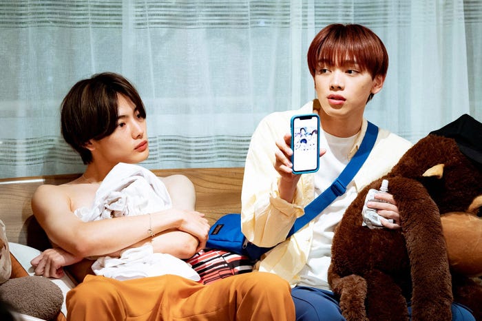 NOA、宮世琉弥「君の花になる」第4話より(C)TBS