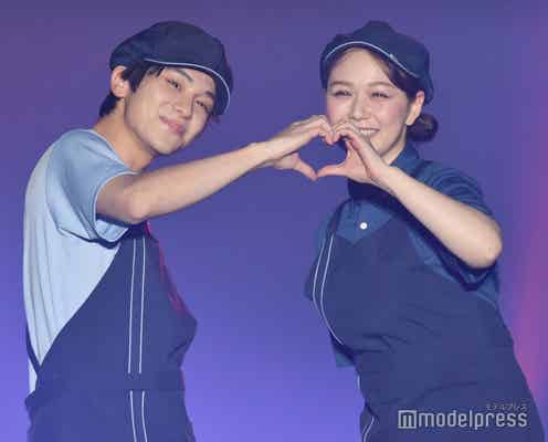 山下幸輝、可愛すぎる“一言”で会場から声漏れる 村重杏奈と初披露の制服姿<TGC 和歌山 2023>