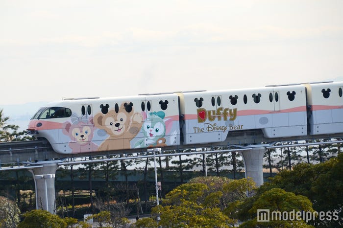 ラッピングモノレール「ダッフィー&フレンズ・ライナー」(C)モデルプレス