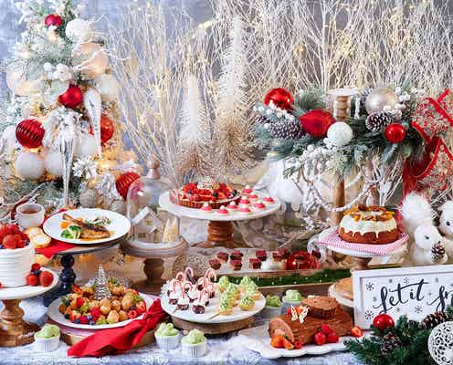 ザストリングス表参道でクリスマススイーツビュッフェ「眠れる森のスイーツガーデン」開催