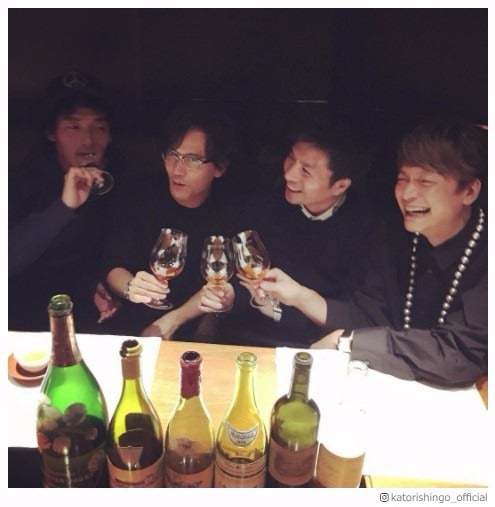 稲垣・草なぎ・香取「72時間ホンネテレビ」“お疲れ様会”で再集結