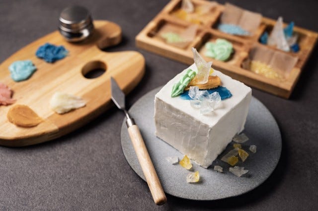 自分で盛りつける「キャンバスケーキ」は必見♡