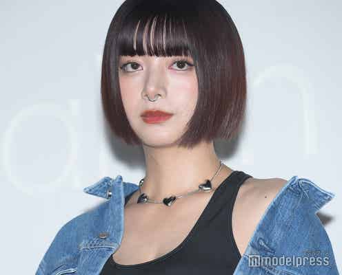 池田エライザ、デニム×ブラレットを完璧着こなし「初心に戻れる」香水の思い出も<Calvin Klein グローバルイベント in TOKYO>