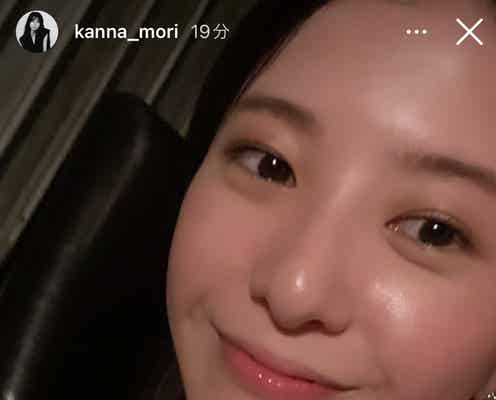森カンナ、親友・吉高由里子の“彼女感”ドアップ自撮り公開「私の携帯で勝手に」