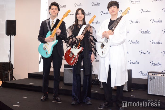 粗品、のん、山内総一郎(C)モデルプレス