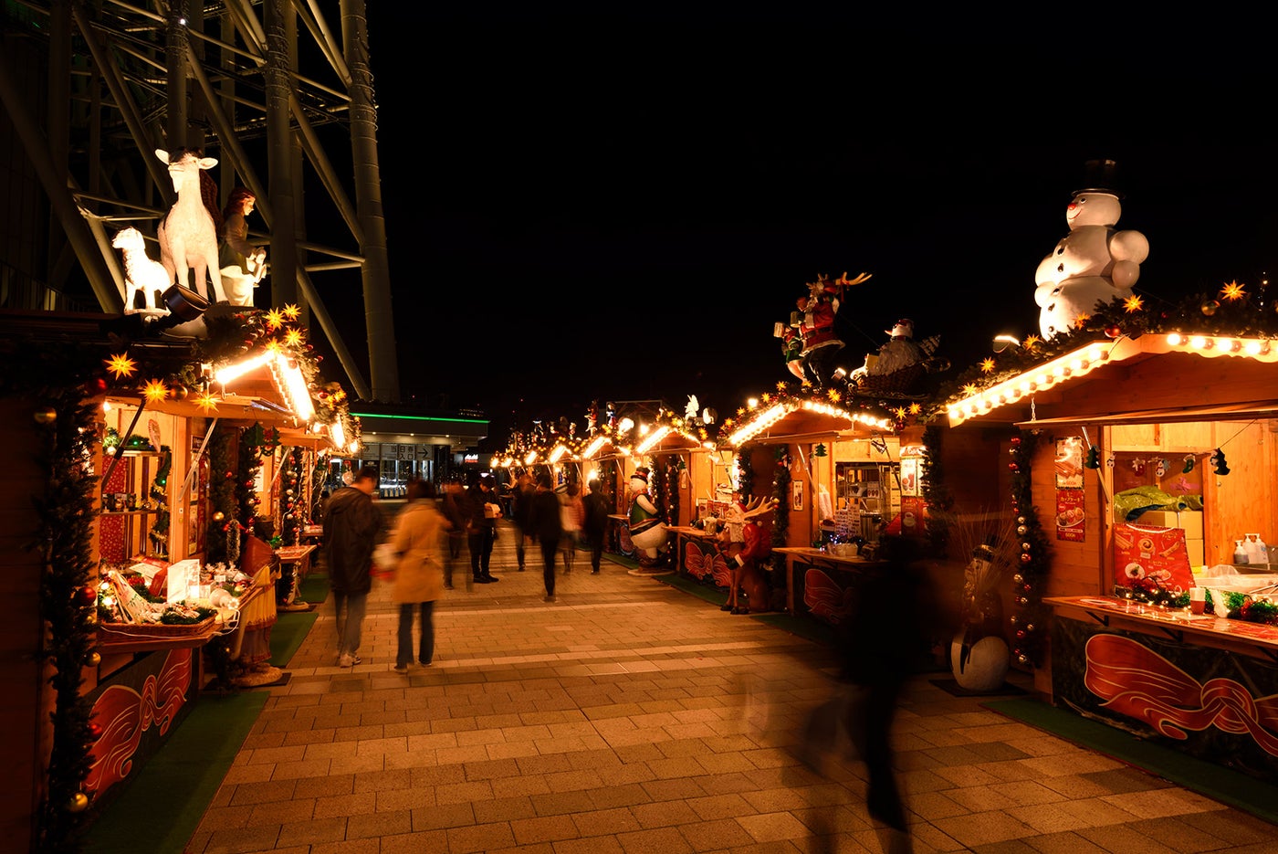 ソラマチ　クリスマスマーケット（2015年の様子）／画像提供：東京スカイツリータウン