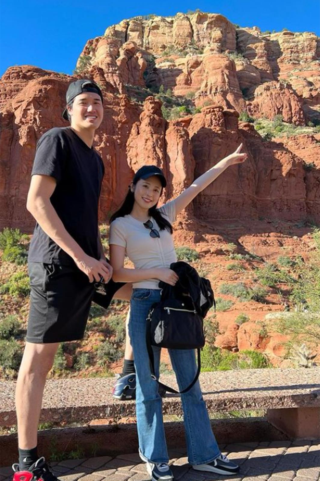 渡邊雄太、久慈暁子／久慈暁子Instagramより