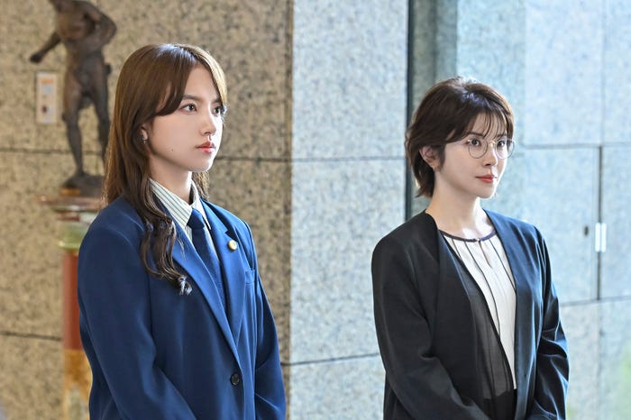 清原果耶、宮澤エマ「初恋DOGs」最終話(C)TBS