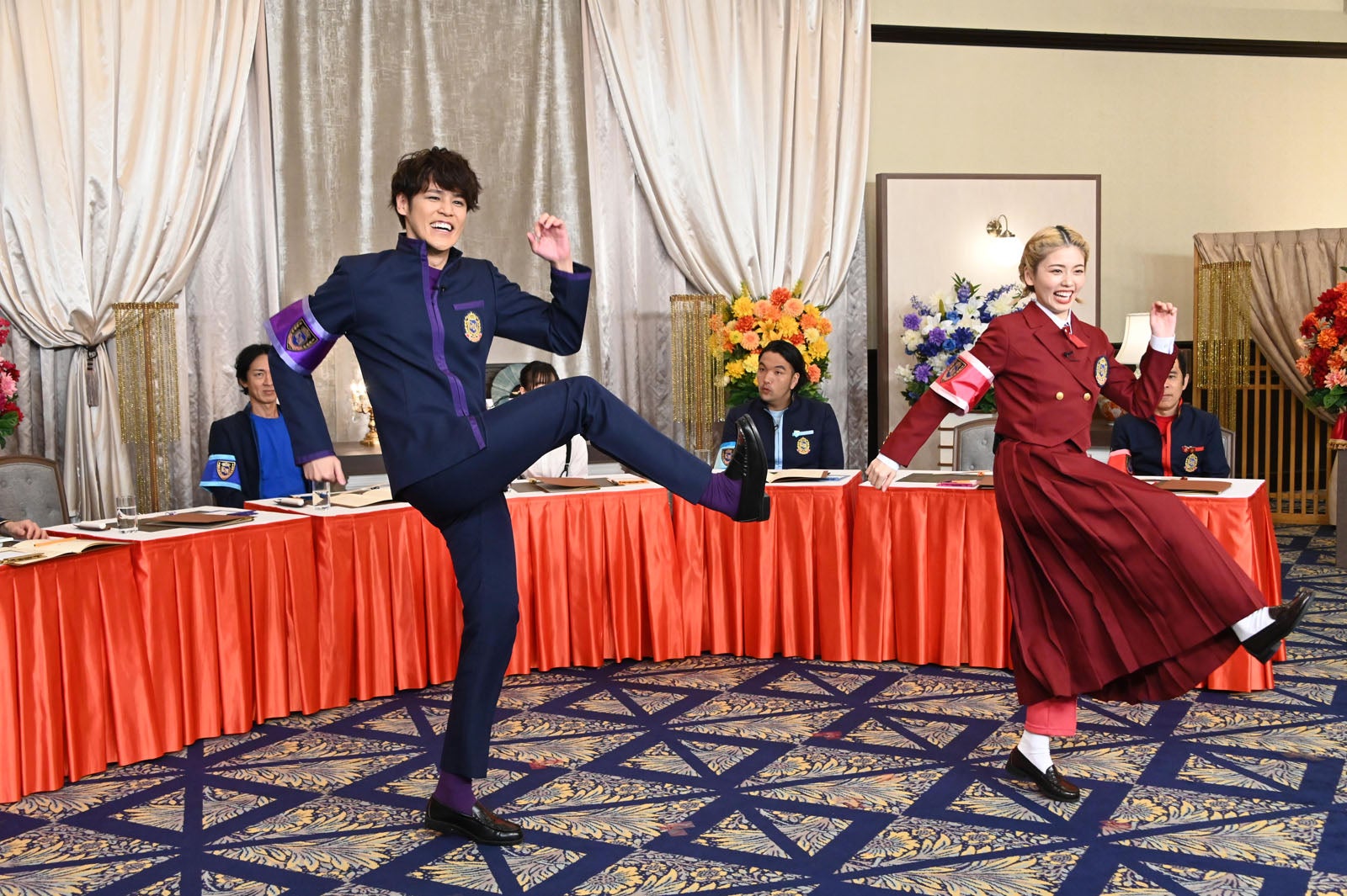 宮野真守、小芝風花ら（C）日本テレビ