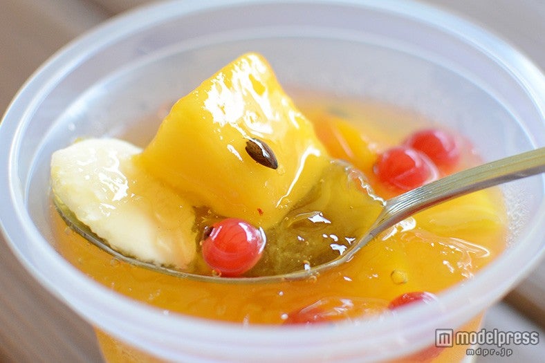 ゴロゴロフルーツと滑らかバニラムース