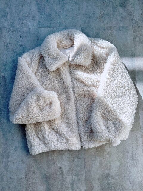 GUGIRLSフラッフィーブルゾン GUGIRLSフラッフィーブルゾンのNATURAL