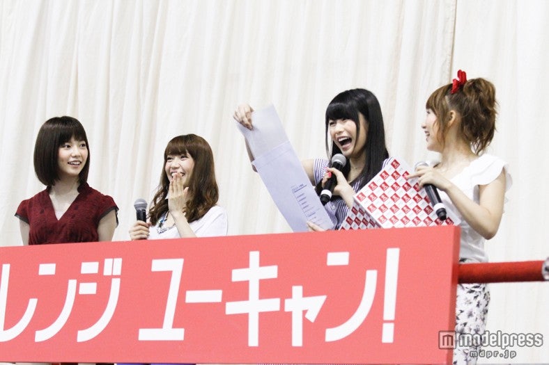 島崎遥香、大島優子、横山由依、高橋みなみ（C）AKS