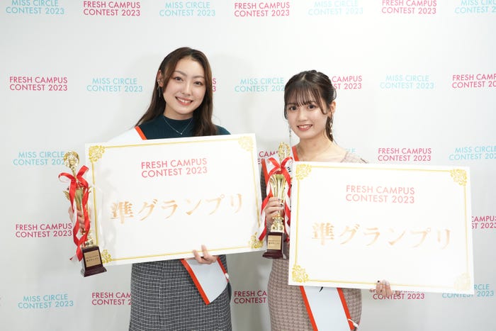 瀧下鈴、花田愛実「FRESH CAMPUS CONTEST 2023」より(提供画像)