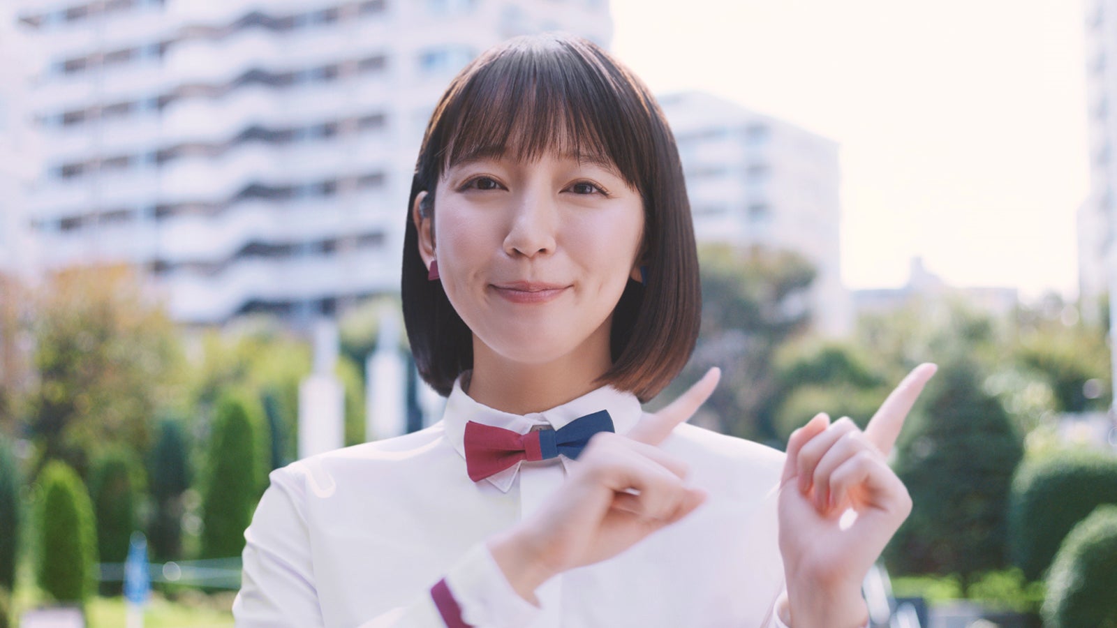 吉岡里帆（新CMより） 