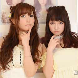 菅野結以(左)、黒瀧まりあ(右)