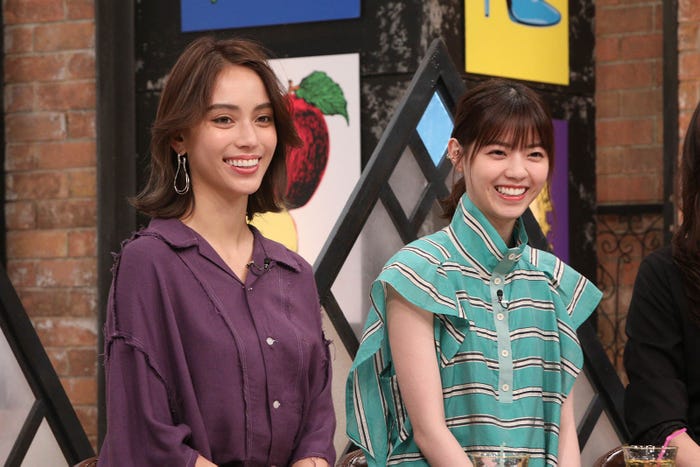 (左から)滝沢カレン、西野七瀬(C)カンテレ