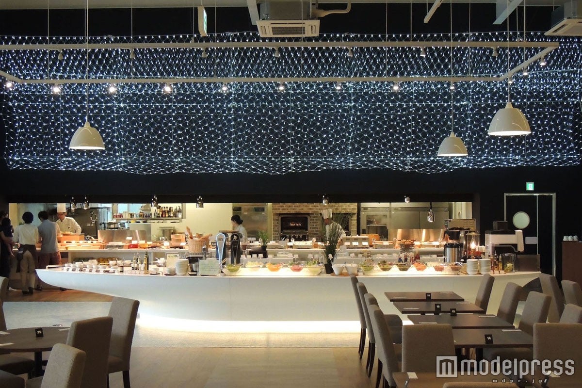 お洒落なフロア／画像提供：那須興業株式会社　那須りんどう湖レイクビュー