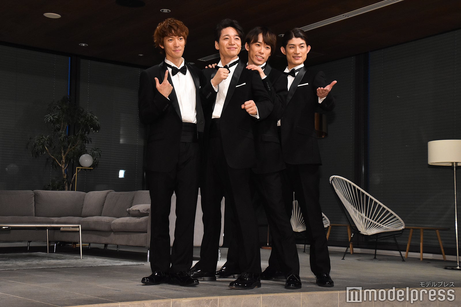 ふぉ～ゆ～／左から：辰巳雄大、福田悠太、越岡裕貴、松崎祐介（C）モデルプレス