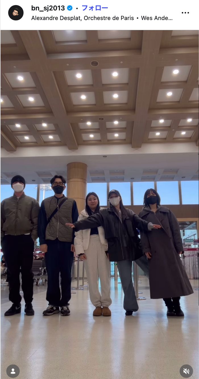 パク・ソジュンInstagramより