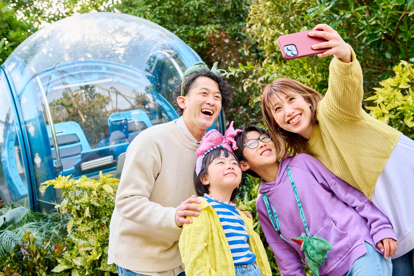 ジャイロスフィア・フォトスポット／画像提供：ユニバーサル・スタジオ・ジャパン