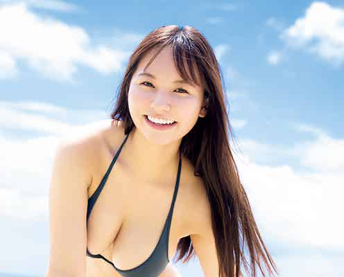 NMB48本郷柚巴、豊満バスト弾ける水着姿 美ヒップも披露