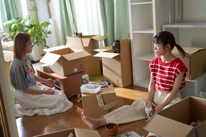 工藤遥、美山加恋「around1/4(アラウンドクォーター)」最終話より(C)ABCテレビ・テレビ朝日