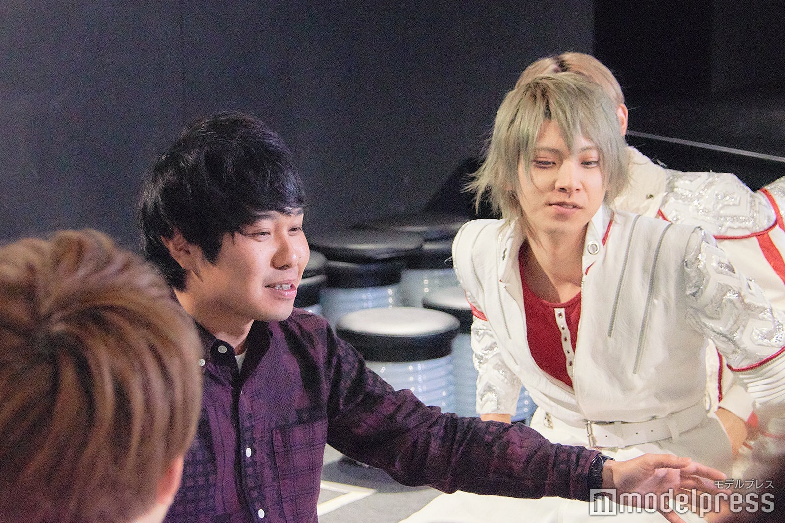 ドッキリの後は真面目に対談 （C）モデルプレス