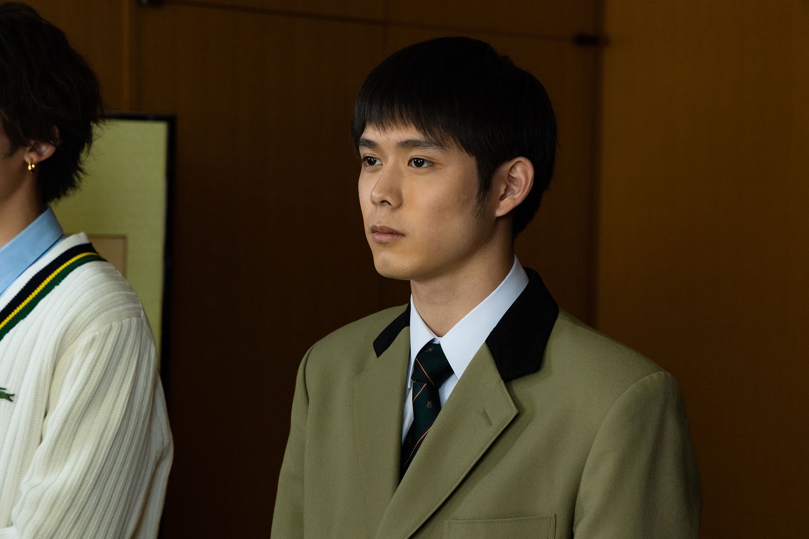  細田佳央太／「もしも、イケメンだけの高校があったら」第2話より（C）テレビ朝日